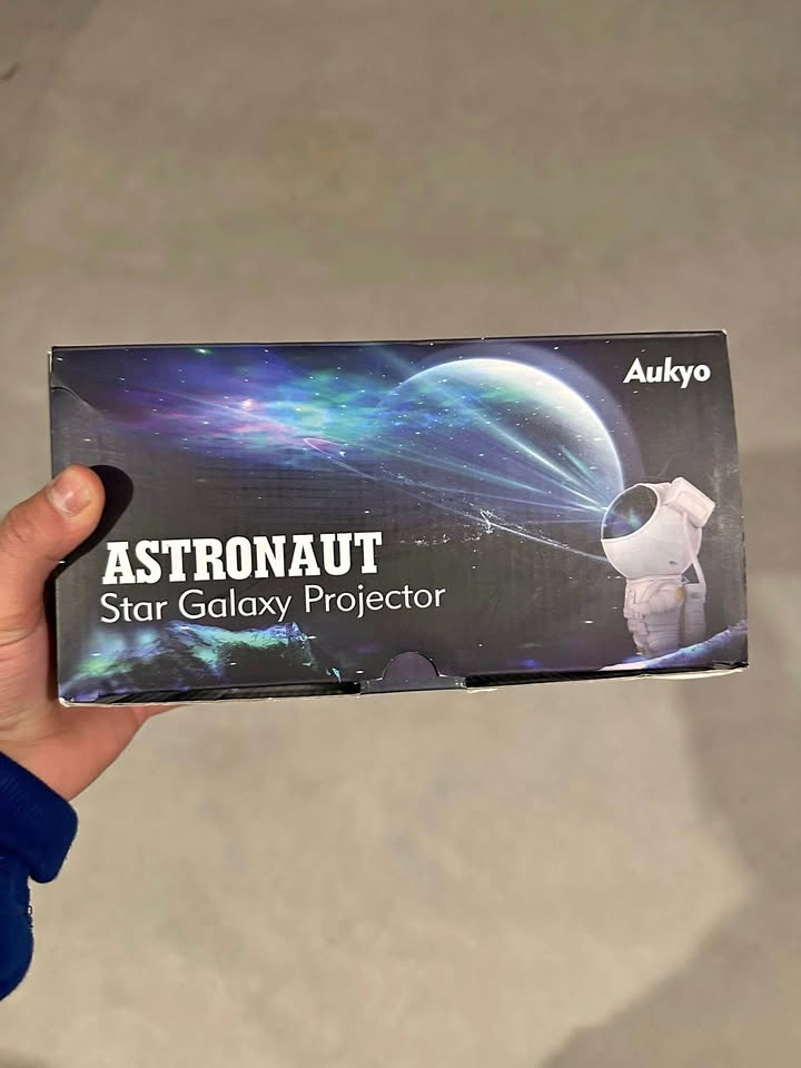 Aukyo Astronaut Star Galaxy Projector