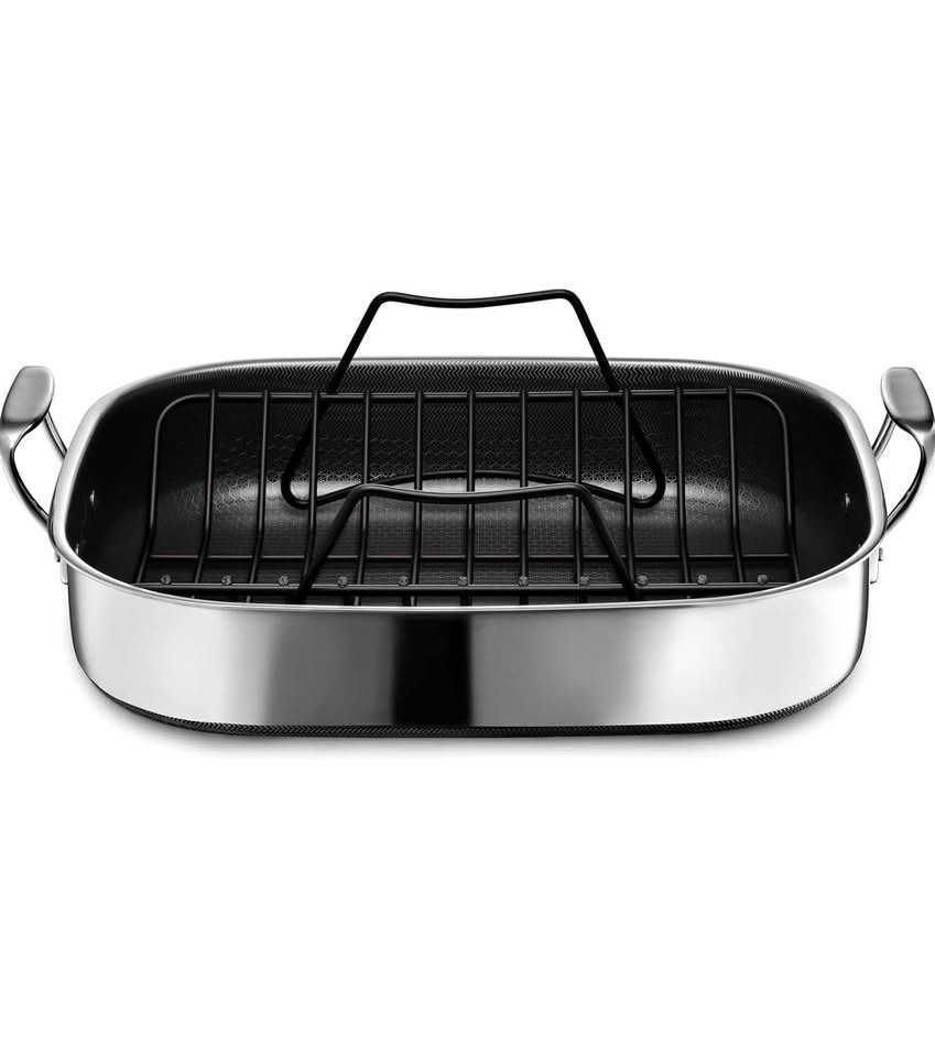 Hybrid Roasting Pan With Rack - Brand New