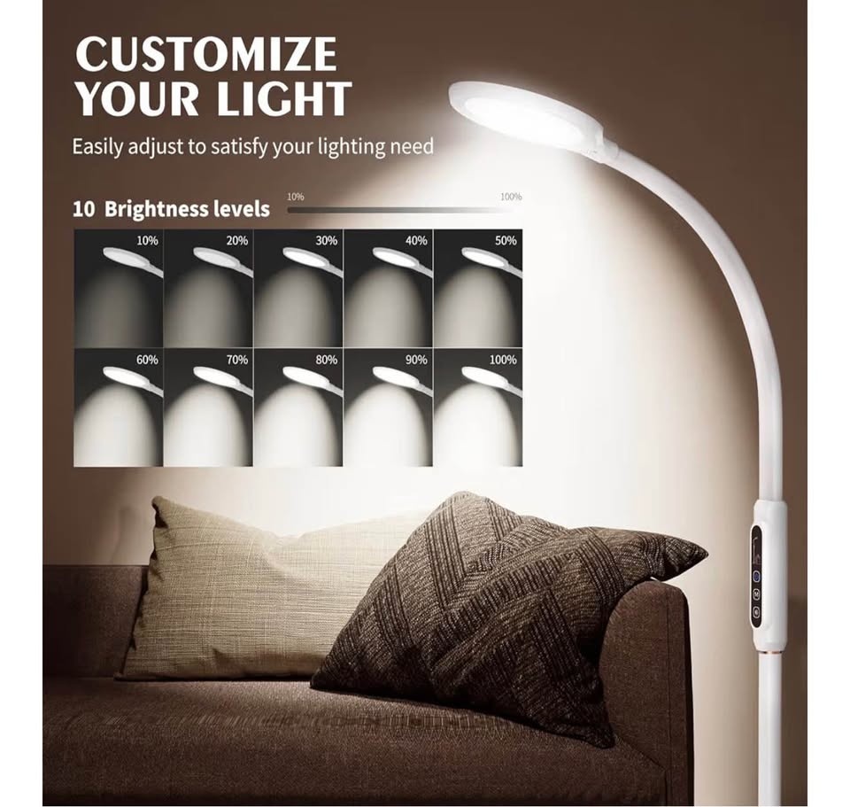 Happy Light Therapy Lamp 11000 Lux, UV-Free Brand New - photo 4