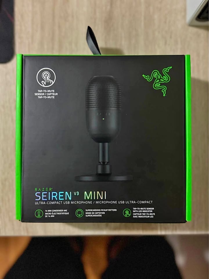 Razer Seiren V3 Mini USB Microphone - Like New
