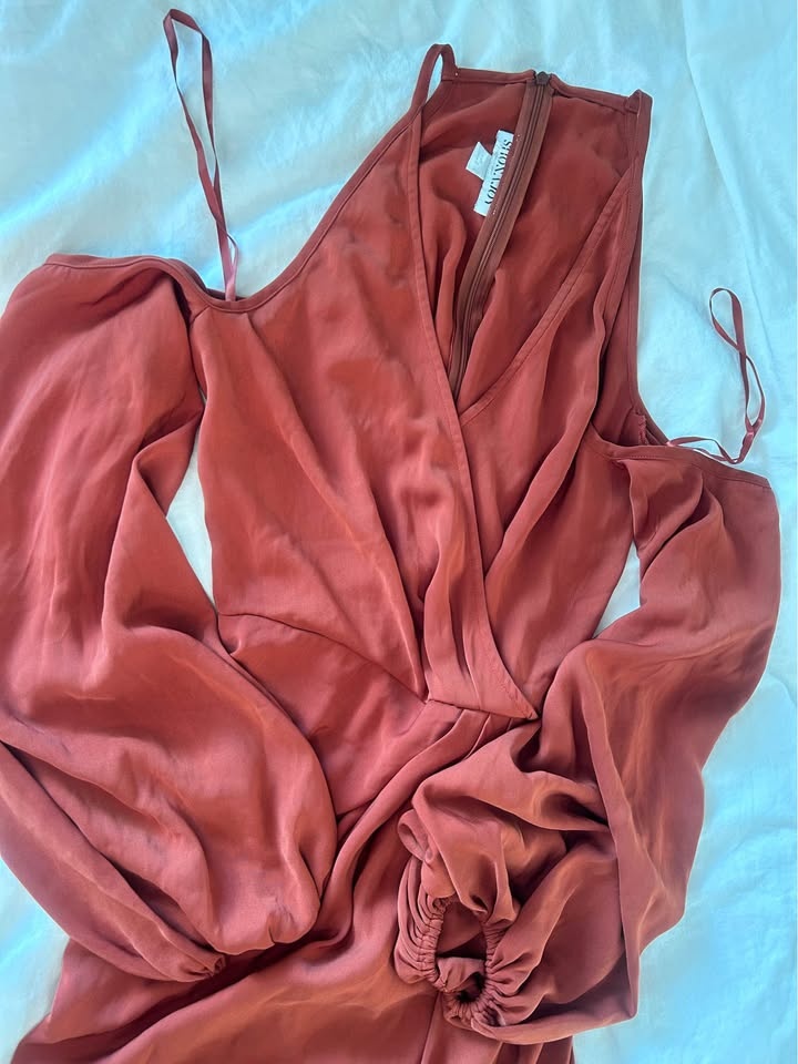 Party Dress - Puffed Sleeve, Off Shoulder - Size 12 AUS/US8 - photo 3