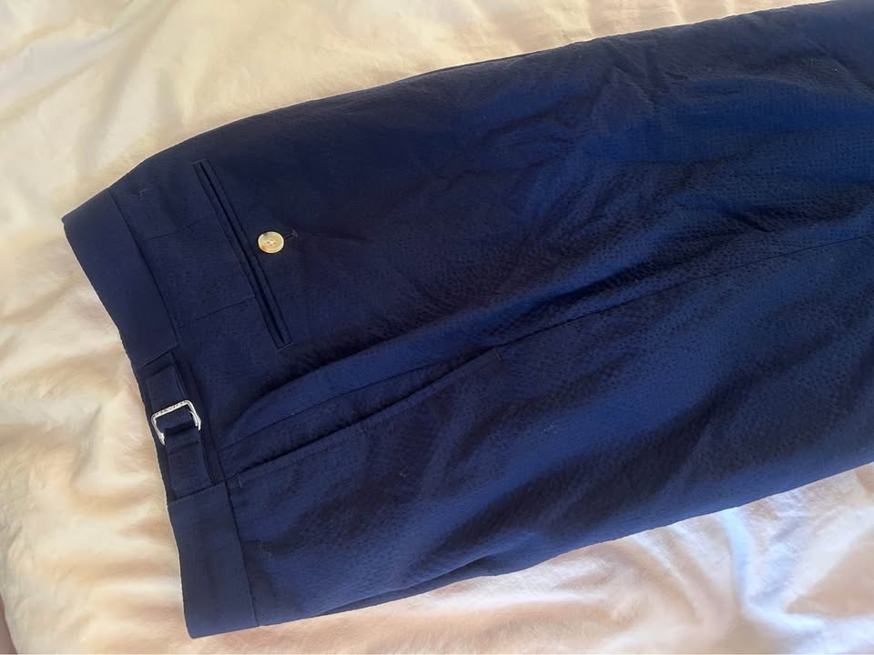 Seersucker Trousers - Custom Made - photo 5