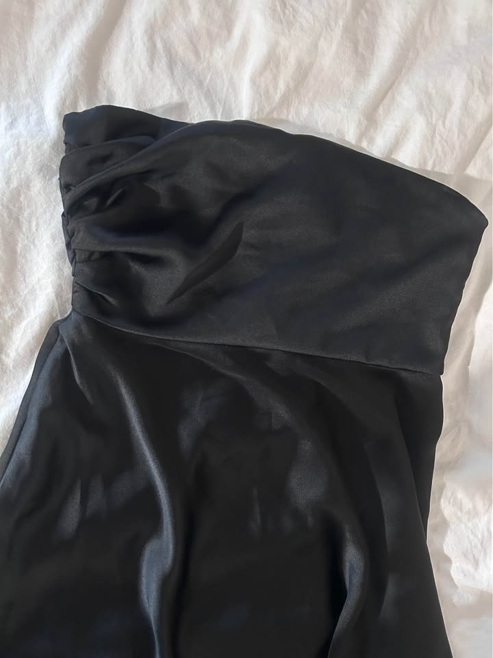 Midi black dress. Size L/M - photo 2