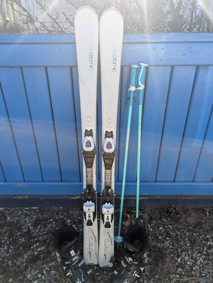Complete Ski Package: Skis, Boots, Poles, Helmet, Goggles - photo 2