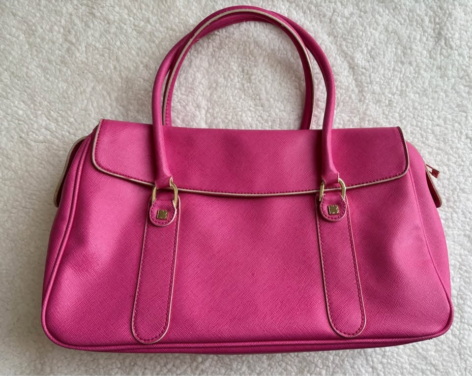 NWT Liz Clairborne Vintage Y2K Pink Large Satchel - photo 3