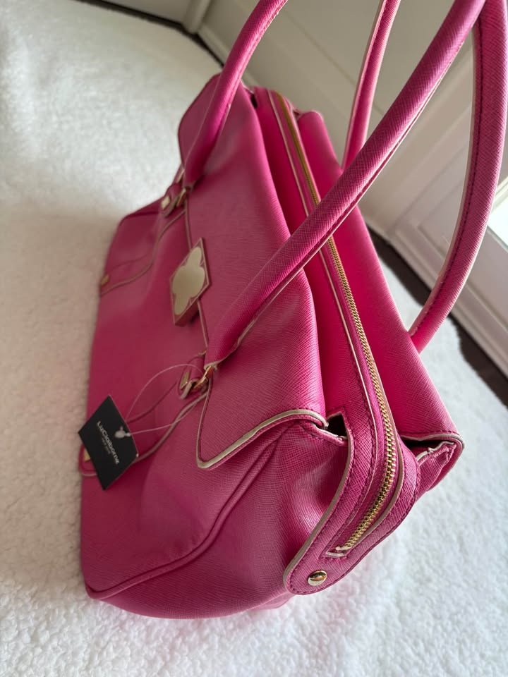 NWT Liz Clairborne Vintage Y2K Pink Large Satchel - photo 4