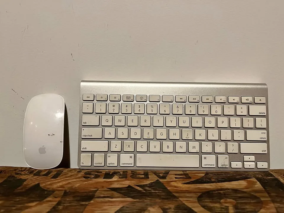 Apple mouse and keybpard
