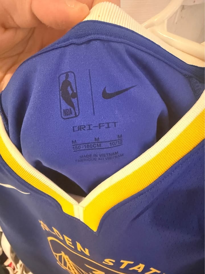 Nike Golden State Warriors Curry 30 Swingman Jersey M - photo 2