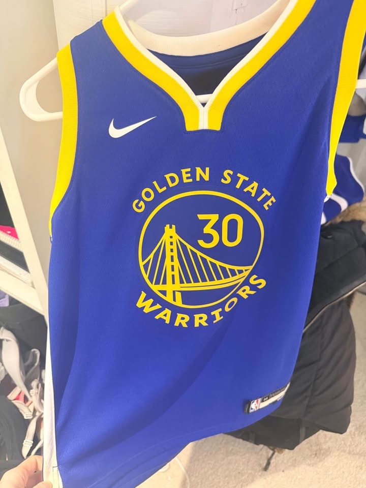 Nike Golden State Warriors Curry 30 Swingman Jersey M - photo 3