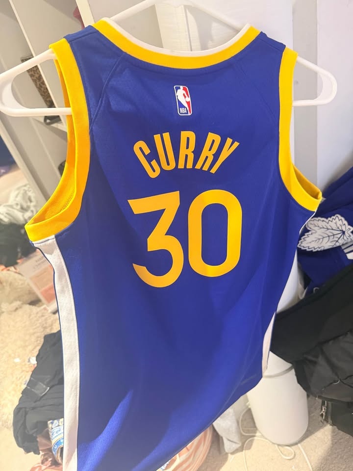 Nike Golden State Warriors Curry 30 Swingman Jersey M - photo 4