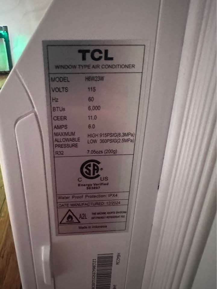 TCL 6000 BTU Air Conditioner - photo 3