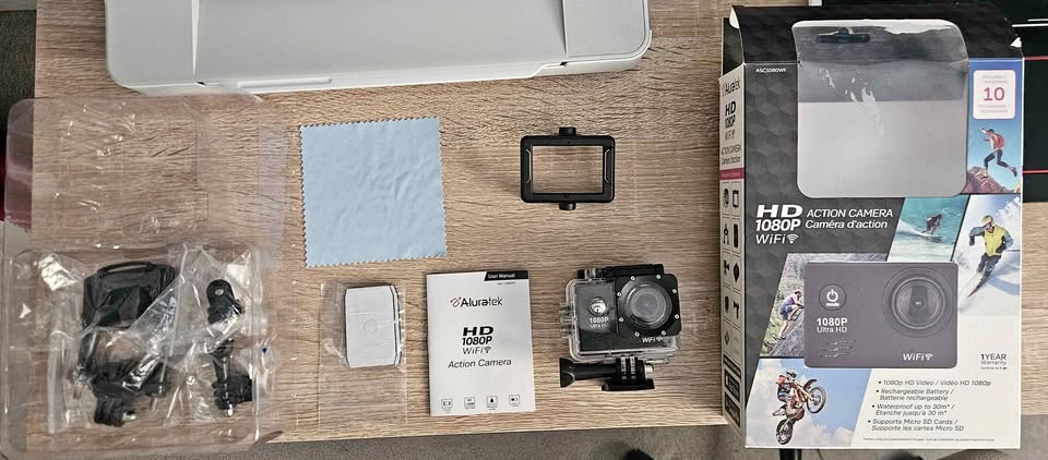 HD 1080P - 60 FPS Action Camera