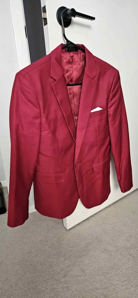 Men - Boy Red Blazer