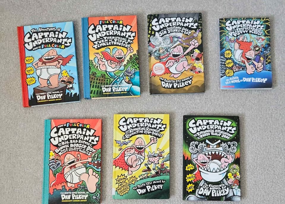 Captain Underpants Books - photo 5