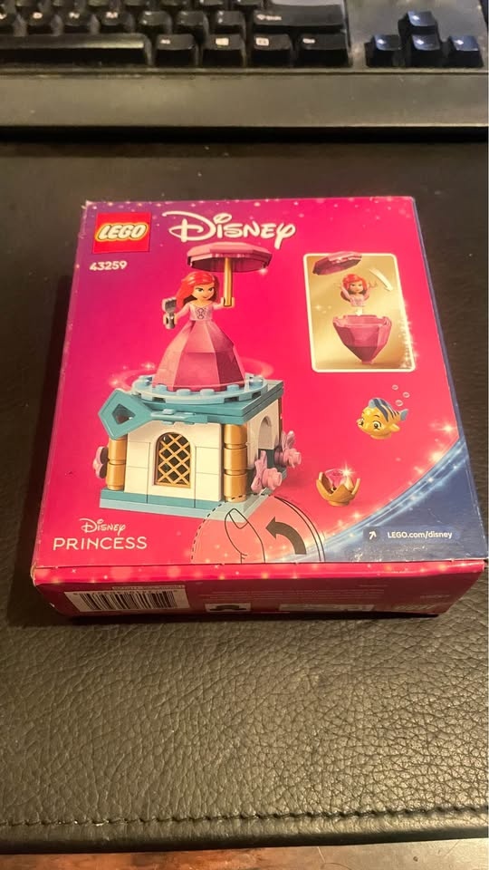 LEGO 43259 Disney's Twirling Ariel - 93 pcs - New & Sealed - photo 2