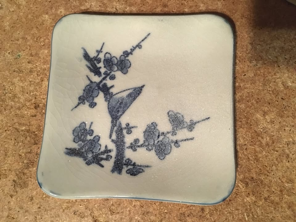 LOT OF 8 JAPANESE CHINESE VASES DISHES TRAY OTAGIRI GEISHA FLOWE - photo 4