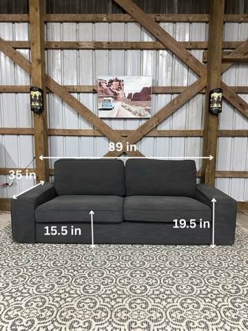 IKEA Kivik Sofa in Grey - photo 2