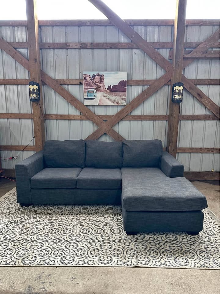 Modern Reversible Grey Sectional 🛋️