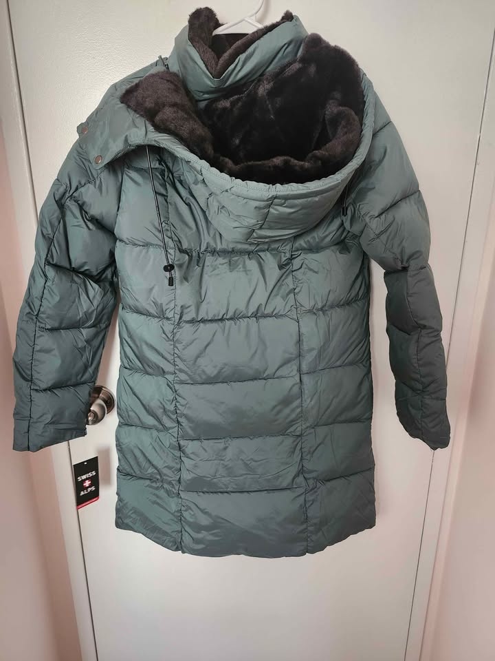 Swiss Alps Quilted Puffer Jacket - Brand New w/ Tags 🧥❄️🤎🤎 - photo 2