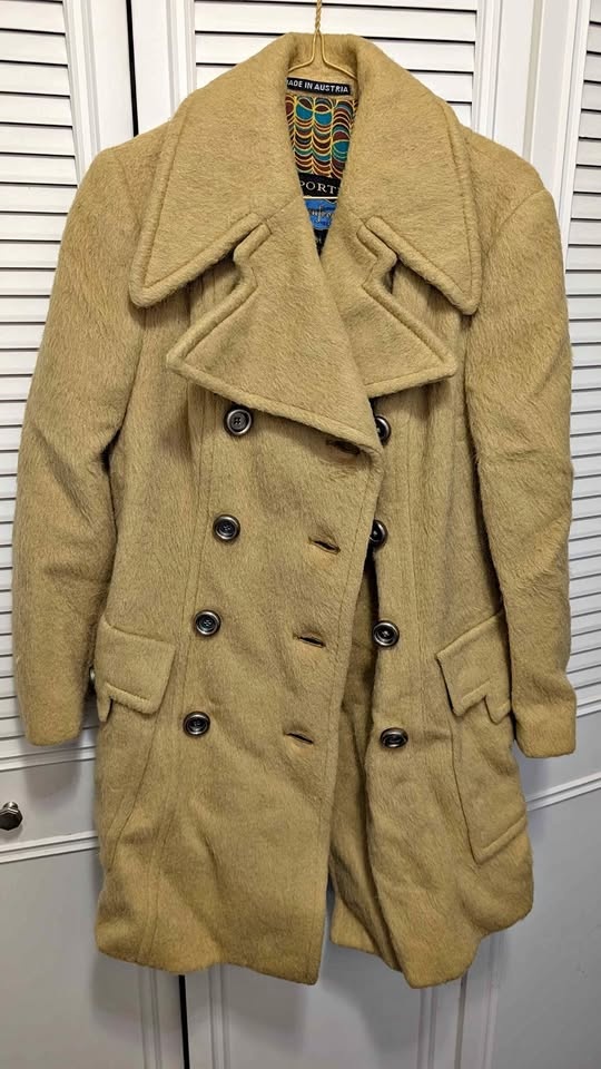 Vintage Real Wool Warm Coats