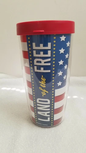 Signature Tumbler, LAND Of The FREE, 16 oz.