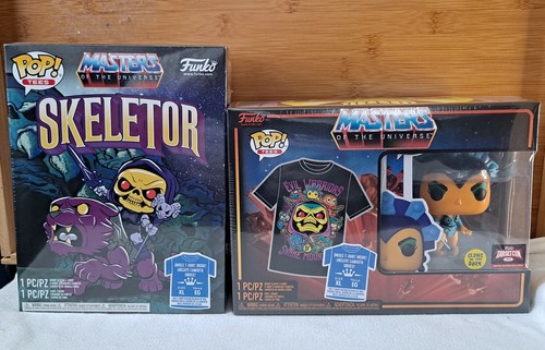 Funko Pop! & Tee Masters of the Universe Skeletor Shirt & Evil-L
