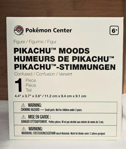 Pikachu Moods: Confused Figure #5 set of 8