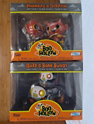Funko POP! Deluxe Boo Hollow Paka Paka Phinneas & Scratch & Gabe