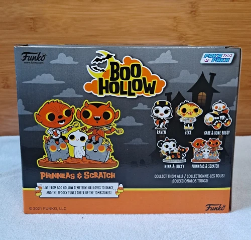 Funko POP! Deluxe Boo Hollow Paka Paka Phinneas & Scratch & Gabe - photo 4