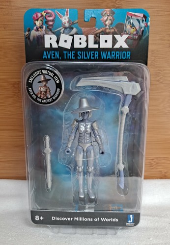 Roblox Imagination Collection - Aven, The Silver Warrior Action