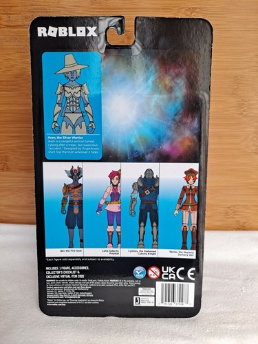 Roblox Imagination Collection - Aven, The Silver Warrior Action - photo 2