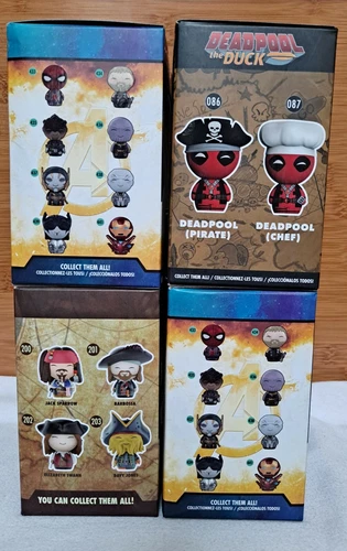 Funko Dorbz DEADPOOL THE DUCK, CAPTAIN AMERICA & Davy Jones (4) - photo 3