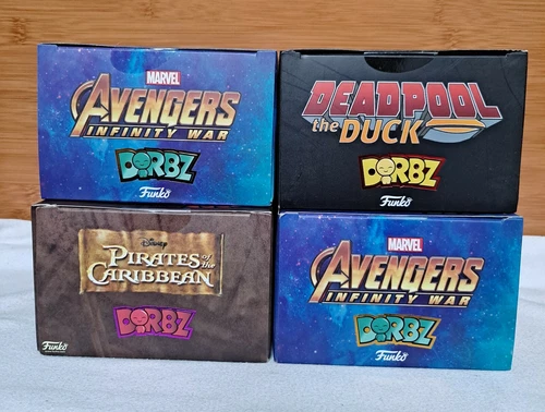 Funko Dorbz DEADPOOL THE DUCK, CAPTAIN AMERICA & Davy Jones (4) - photo 5