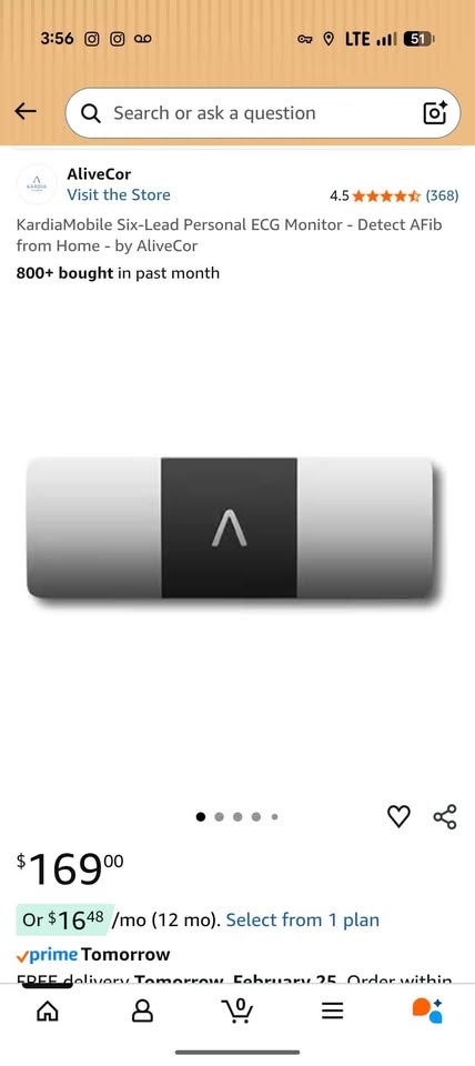 KardiaMobile Six-Lead Personal ECG Monitor - photo 2