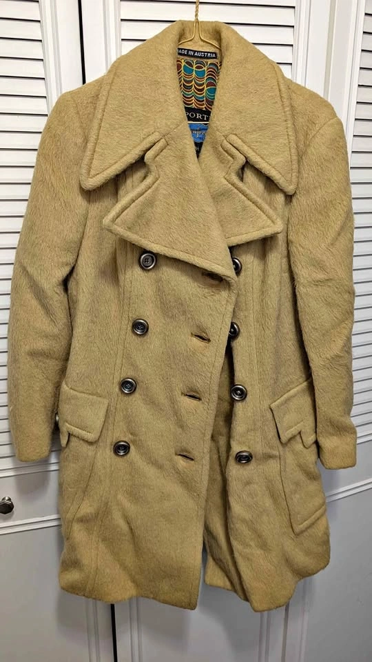 Vintage Real Wool Warm Coats