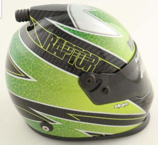 William Byron Signed Raptor NASCAR Mini Helmet Pristine COA - photo 2