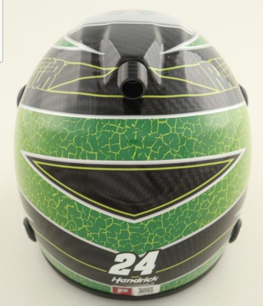 William Byron Signed Raptor NASCAR Mini Helmet Pristine COA - photo 4