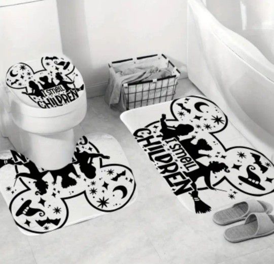 Hocus Pocus "I Smell Children" Shower Curtain Set