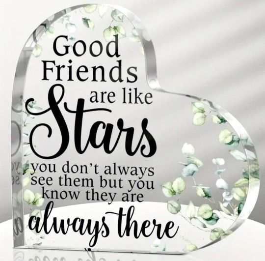 5 Inspirational Acrylic Shaped Plaque/Decor Gifts - photo 4