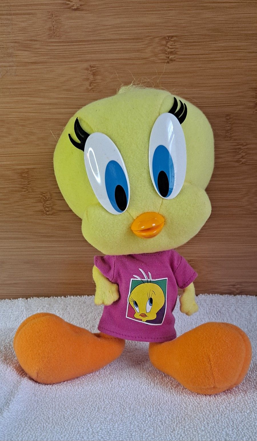 Vintage 1994 Looney Tunes Tweety Bird Plush