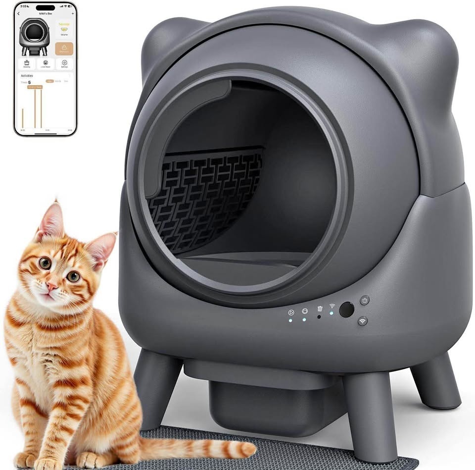 Self-Cleaning Litter Box
