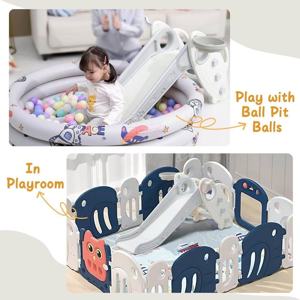 Onasti Kids Slide - Indoor/Outdoor Grey - photo 3