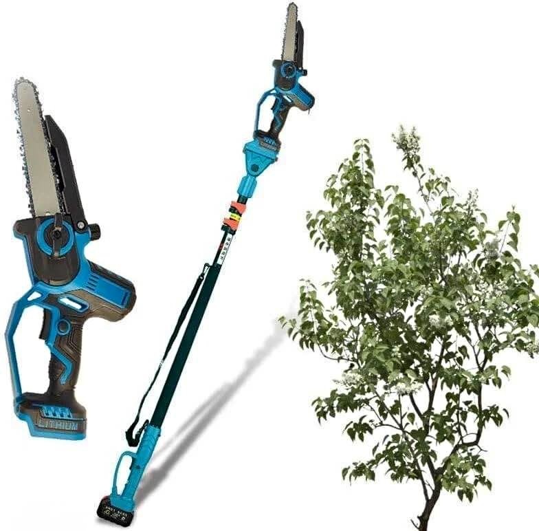 2-in-1 Electric Pole Saw, 6" Cordless