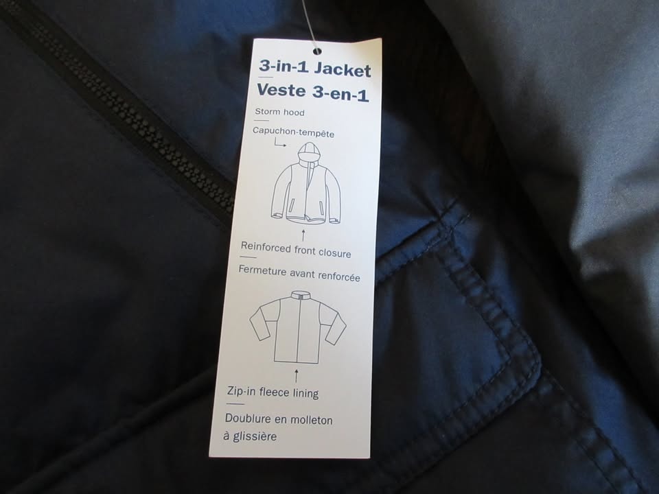 Old Navy Youth 3-in-1 Jacket - Size L (10/12) - photo 2