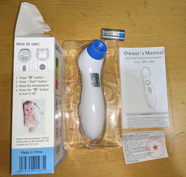 Infrared thermometer-Brand New - photo 3