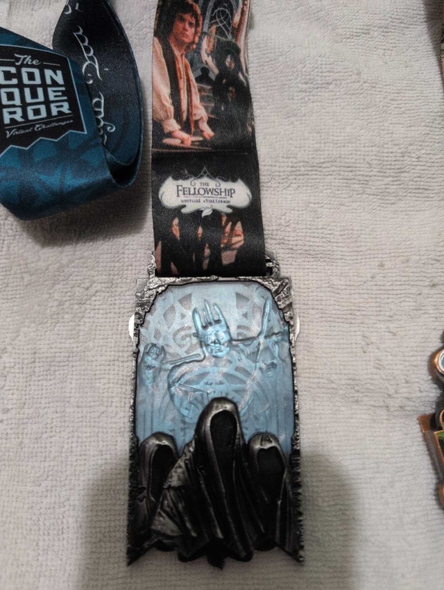 Lord of the Rings Fellowship Virtual Challenge Medal - photo 3