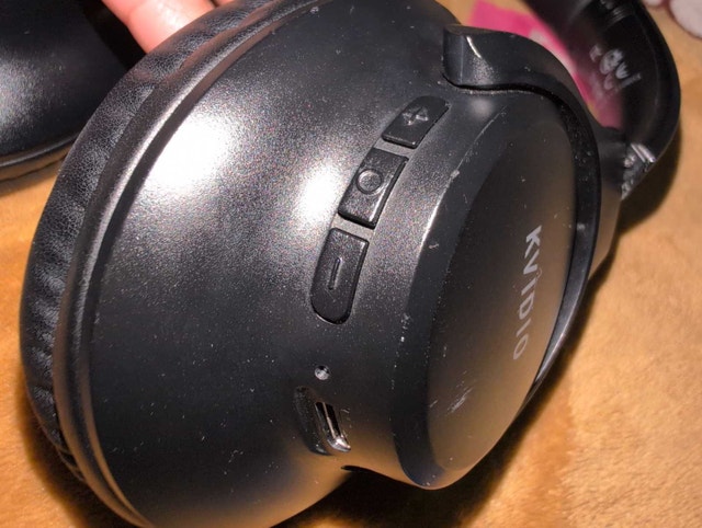 Kvidio WH201A Wireless Headphones - Black - photo 2