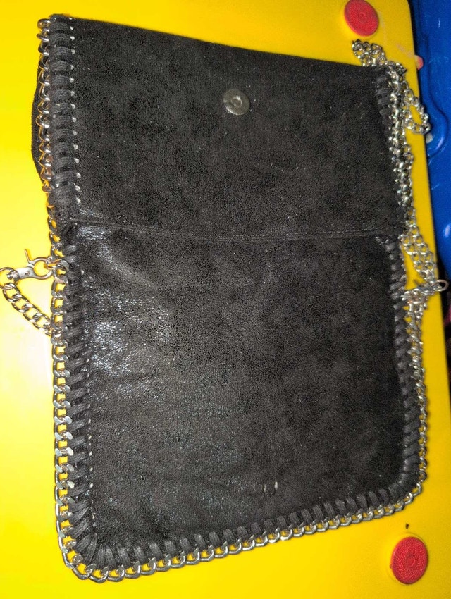 Shimmer Effect Faux Suede Bag - photo 3