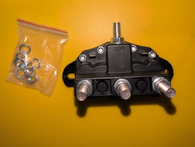 New Battery Isolator - 3 Port