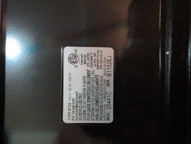 Hamilton Beach Panini Press - photo 3